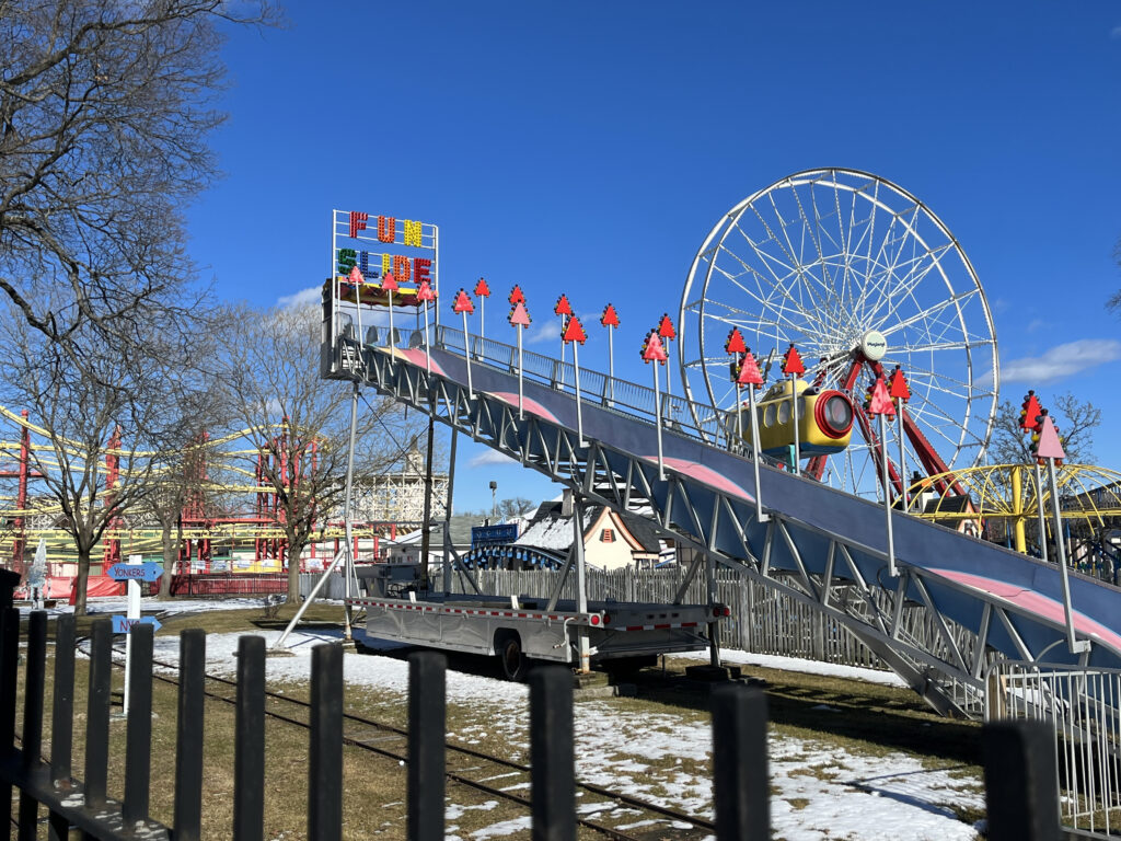 Playland amusement park in the city of Rye.